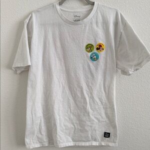Disney x Vans Walt Disney World White Graphic T-Shirt